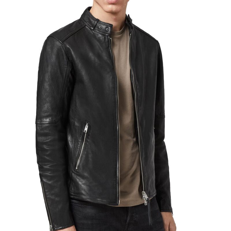 AllSaints Cora Leather Jacket image number 3
